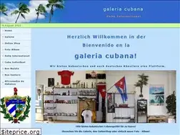 Sites similar to galeriacubana.de