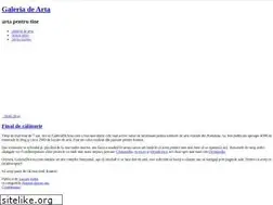 Sites similar to galeriadearta.com