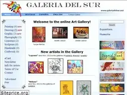 Sites similar to galeriadelsur.net