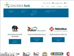 Sites similar to galeriafarb.pl