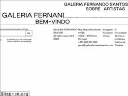 Sites similar to galeriafernandosantos.com