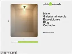 Sites similar to galeriaminuscula.com