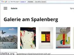 Sites similar to galerie-am-spalenberg.com
