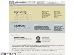 Sites similar to galerie-anatome.com