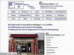 Sites similar to galerie-b1.de