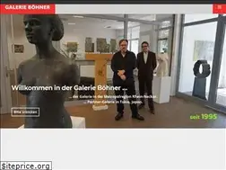 Sites similar to galerie-boehner.de