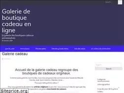 Sites similar to galerie-cadeau.com