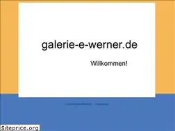 Sites similar to galerie-e-werner.de