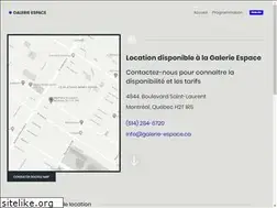Sites similar to galerie-espace.ca