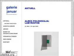 Sites similar to galerie-januar.de