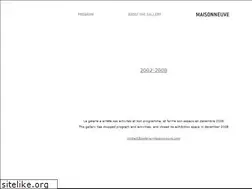 Sites similar to galerie-maisonneuve.com