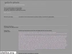 Sites similar to galerie-photo.org