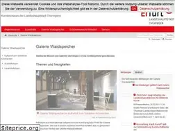 Sites similar to galerie-waidspeicher.de