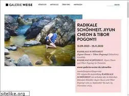Sites similar to galerie-weise.de