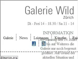 Sites similar to galerie-wild.de
