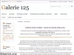 Sites similar to galerie125.fr