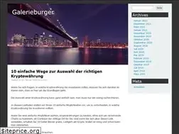 Sites similar to galerieburger.de