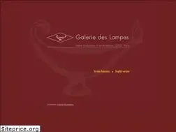 Sites similar to galeriedeslampes.com