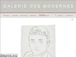 Sites similar to galeriedesmodernes.art