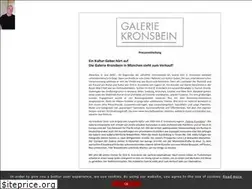Sites similar to galeriekronsbein.com