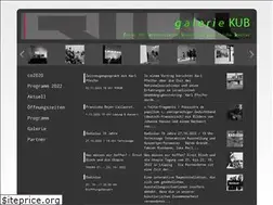 Sites similar to galeriekub.de