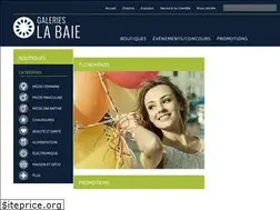 Sites similar to galeriesdelabaie.com