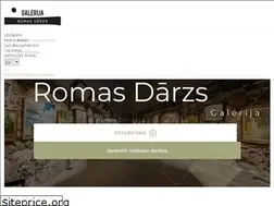 Sites similar to galerijaromasdarzs.lv