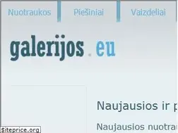 Sites similar to galerijos.eu