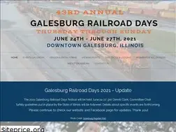 Sites similar to galesburgrailroaddays.com