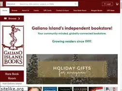 Sites similar to galianoislandbooks.com