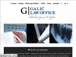 Sites similar to galic-lawoffice.rs
