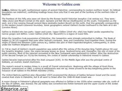 Sites similar to galilee.com