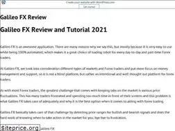 Sites similar to galileofx.wordpress.com