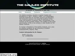 Sites similar to galileoinstitute.org