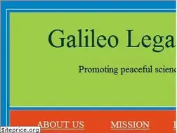 Sites similar to galileolegacyfoundation.org