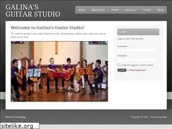 Sites similar to galinaguitar.com