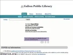 Sites similar to galionlibrary.org