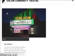 Sites similar to galiontheatre.org