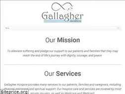 Sites similar to gallagherhospice.com