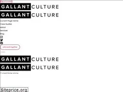 Sites similar to gallantculture.com