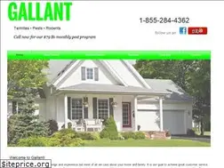 Sites similar to gallantpest.com
