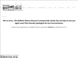 Sites similar to gallatinhistorymuseum.org