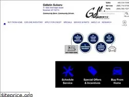 Sites similar to gallatinsubaru.com