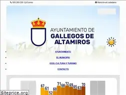 Sites similar to gallegosdealtamiros.es