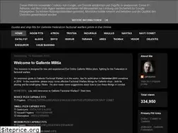 Sites similar to gallentemilitia.blogspot.com