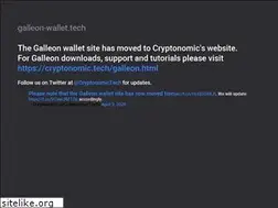 Sites similar to galleon-wallet.tech