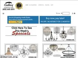 Sites similar to gallerychandeliers.com