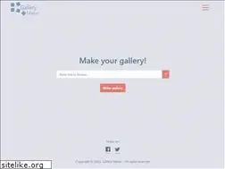 Sites similar to gallerymaker.net
