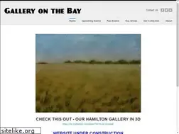 Sites similar to galleryonthebay.ca