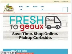 Sites similar to gallianofoodstore.com